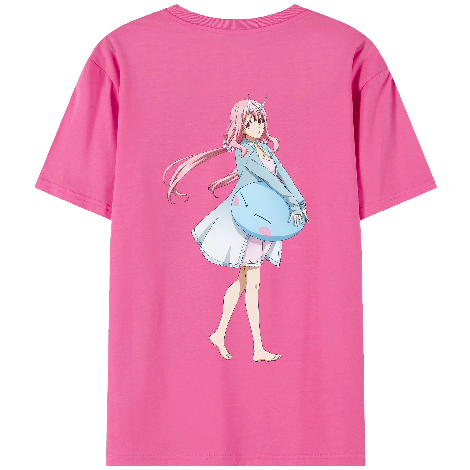 （画像用） 転スラ Regarding Reincarnated to Slime レディース半袖Tシャツ(バックプリント)